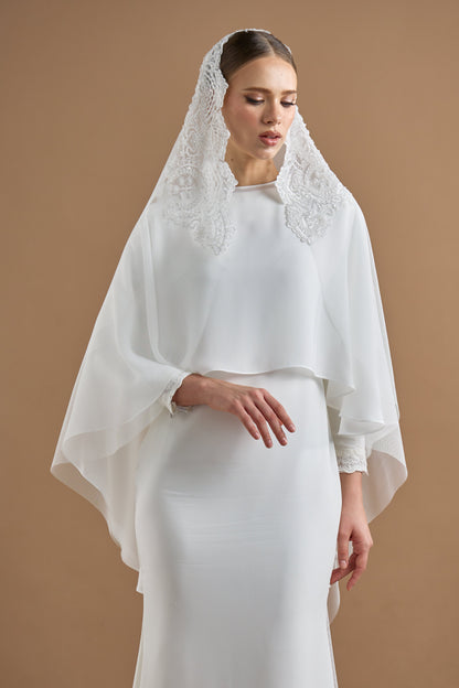 LACES LONG VEIL